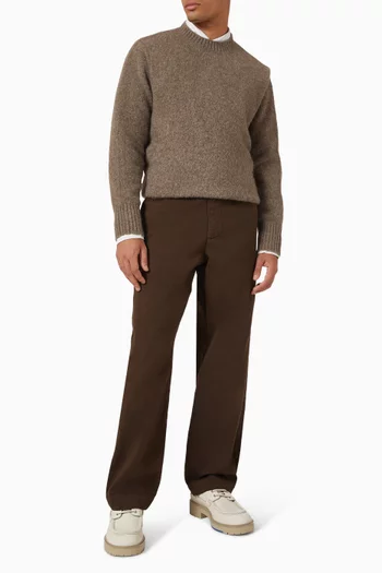 Loose Fit Chino Pants in Cotton