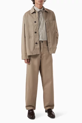 Loose Fit Chino Pants in Cotton