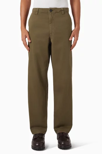Loose Fit Chino Pants in Cotton