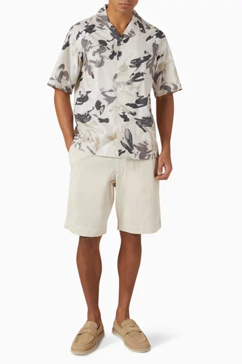 Printed Shirt in Cotton
