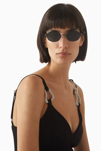 Sam Sunglasses in Metal