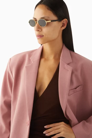 Sam Sunglasses in Metal