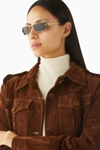 Kris Sunglasses in Metal
