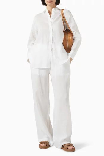 Relaxed-fit Shirt in Ramie