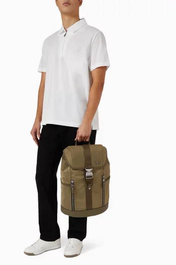 Eli Aviator Backpack in Canvas