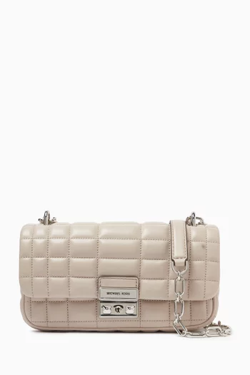 Small Tribeca Shoulder Bag in Quilted Leather