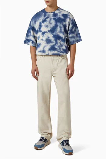 Tie-dye T-shirt in Wool Blend