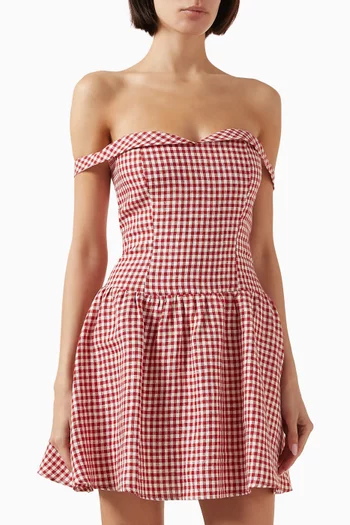 Sora Mini Dress in Linen