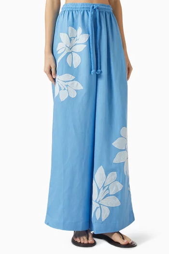 Tammy Pants in Linen & Viscose