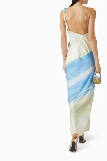 Kahlo Gown in Satin