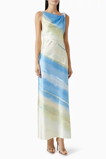 Kahlo Gown in Satin