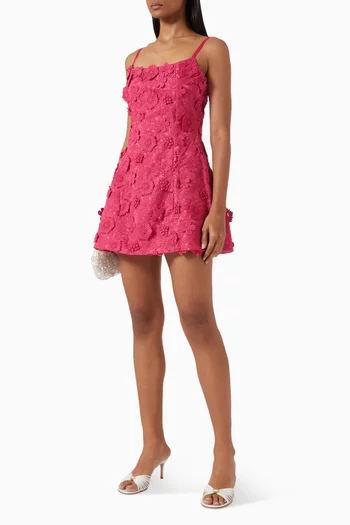 Claudia Party Floral Mini Dress