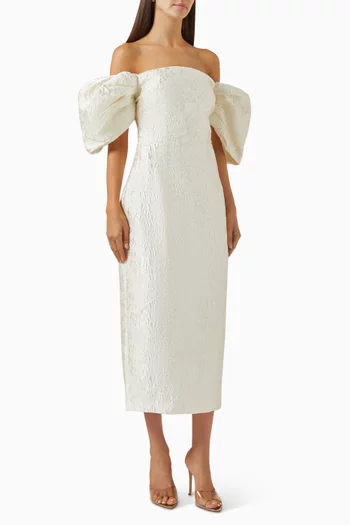 Galadriel Strapless Midi Dress