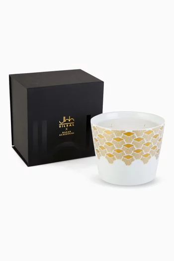 x Razan Alazzouni Tamrah Rose Heritage Candle, 500g