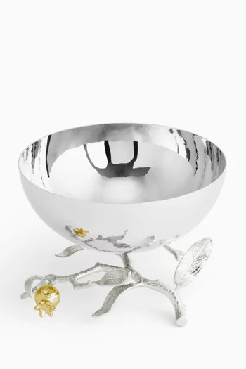 وعاء صغير مزين برمان