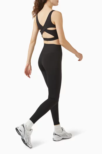 Strappy Sports Bra in Softskin