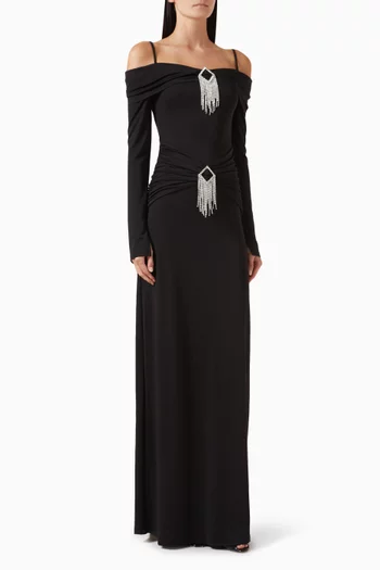 Lelia Maxi Dress in Jersey