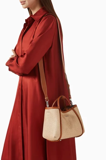 XS Marine Bag in Faux Raffia
