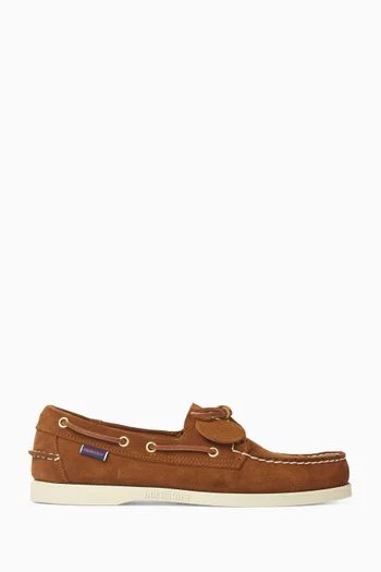 Portland Boat Shoes in Suede