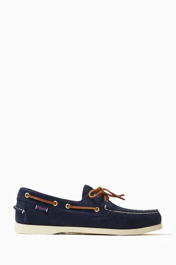 Portland Boat Shoes in Suede