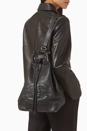 Backpack Bag in Leather
