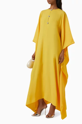 Carthage Kaftan in Crepe