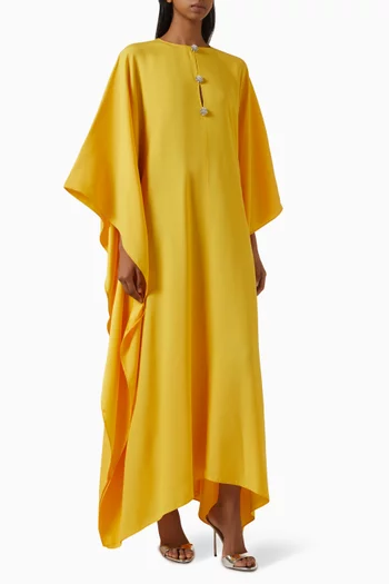Carthage Kaftan in Crepe