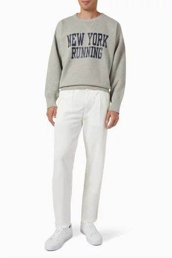 Graphic Sweatshirt in Fleece