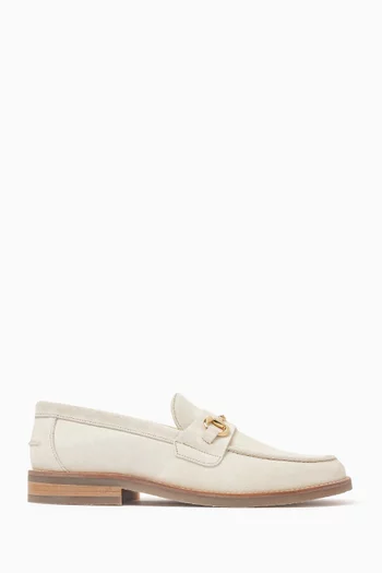 Wilde Bit Penny Loafers in Suede