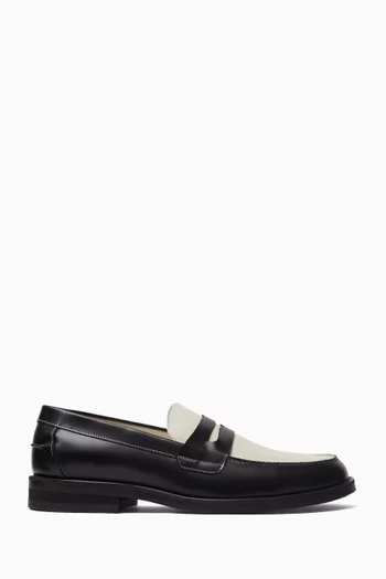 Wilde Penny Loafers in Leather