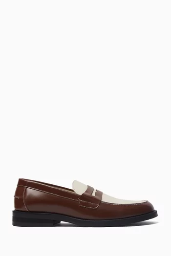Wilde Penny Loafers in Leather