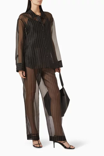 Herschel Sheer Top in Silk Organza