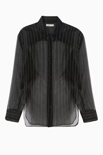 Herschel Sheer Top in Silk Organza