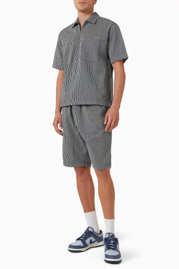 Mini Problemo Work Shirt in Denim