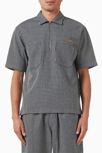 Mini Problemo Work Shirt in Denim