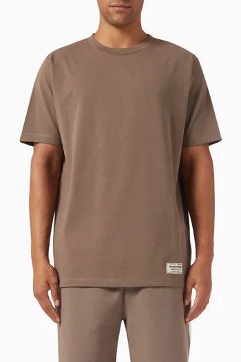 Regular-fit T-shirt in Organic Cotton-blend