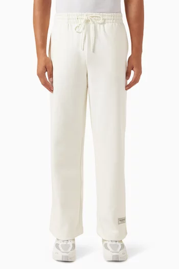 Wide-leg Sweatpants in Organic Cotton-blend
