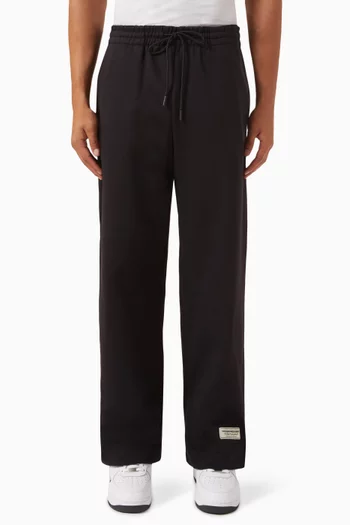 Wide-leg Sweatpants in Organic Cotton-blend