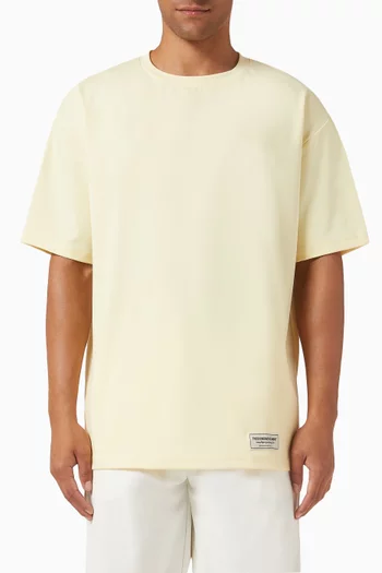 Back-print Oversized T-shirt in Recycled Softskin
