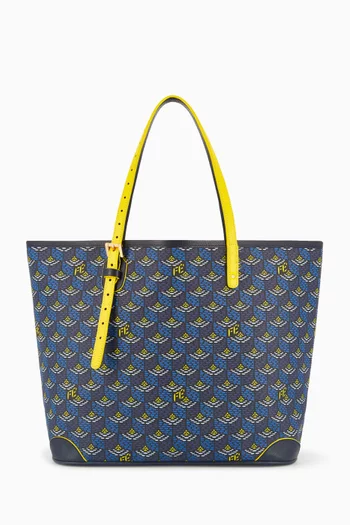 Daily Battle 35 Tote Bag in Halo Canvas & Leather