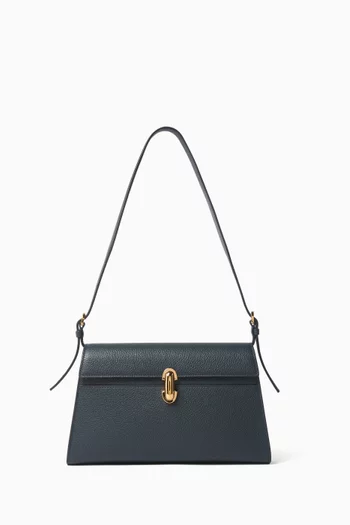 حقيبة كتف سيميتري جلد بارز الملمس