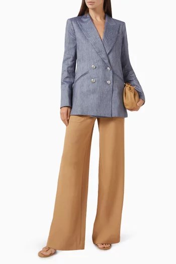 Dale Dickey Jacket in Linen Blend
