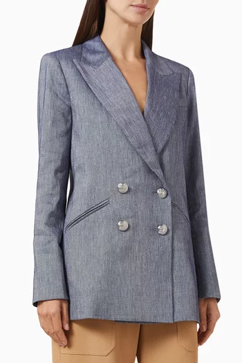 Dale Dickey Jacket in Linen Blend