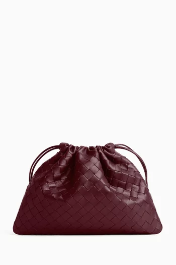 Medium Dustbag in Intrecciato Leather