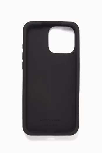 iPhone 16 Pro Max Case in Intreccio Rubber
