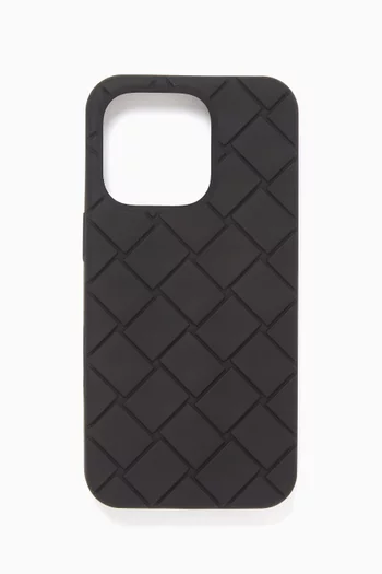 iPhone 16 Pro Case in Intreccio Rubber