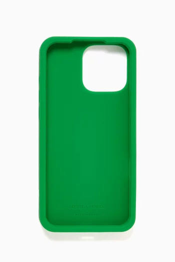 iPhone 16 Pro Max Case in Intreccio Rubber
