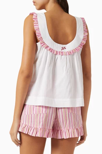 Arden Shell Top in Organic-cotton