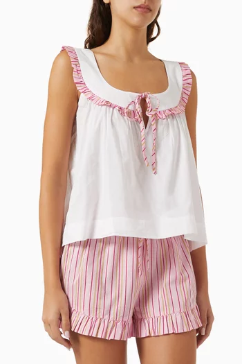 Arden Shell Top in Organic-cotton