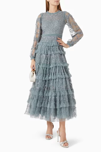 Blossom Lace Gown in Tulle